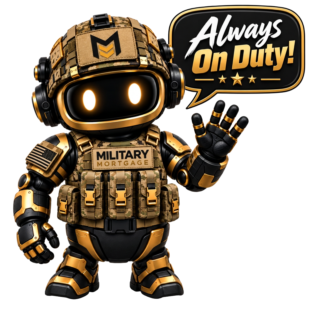Mortgage Battle Buddy™ — your AI VA loan guide, Always On Duty